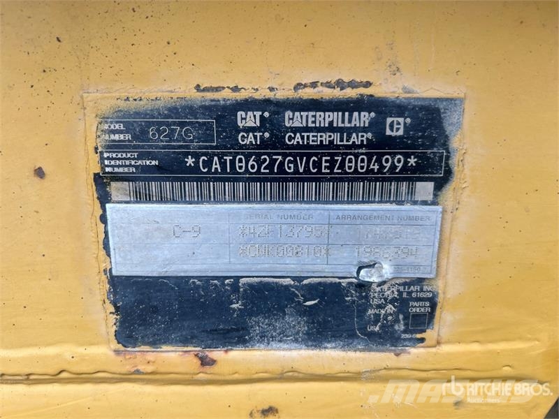 CAT 627G Raspadores