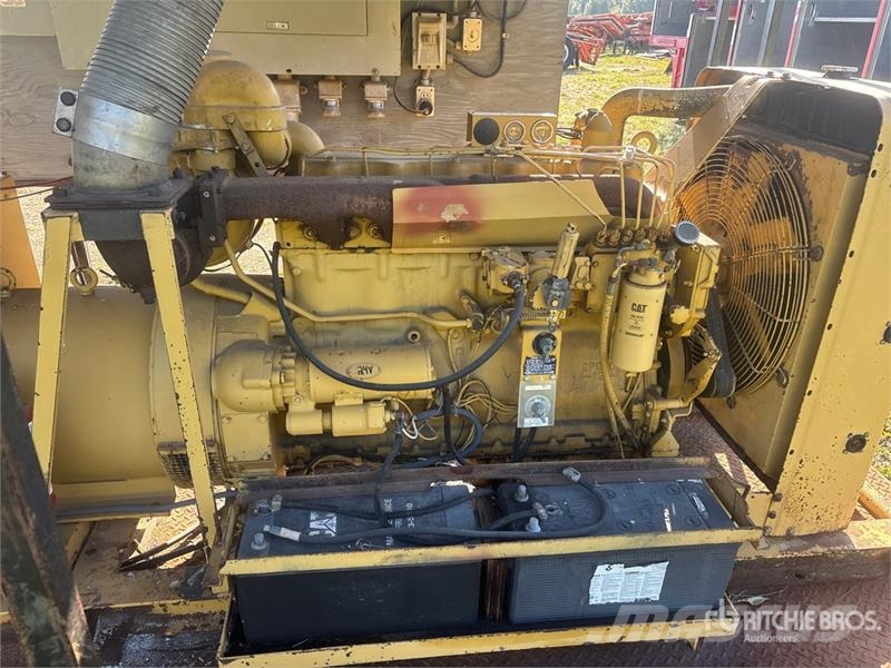 CAT 80 kW Skid-Mounted Generator Set 디젤 발전기