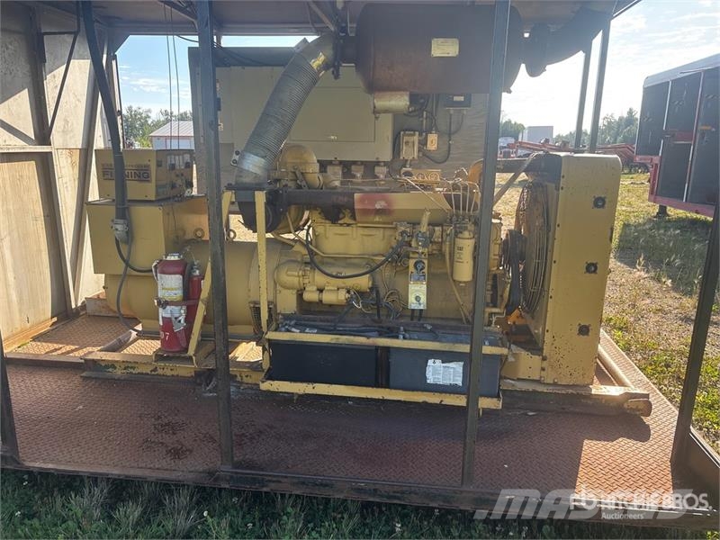 CAT 80 kW Skid-Mounted Generator Set 디젤 발전기