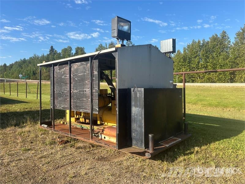 CAT 80 kW Skid-Mounted Generator Set 디젤 발전기