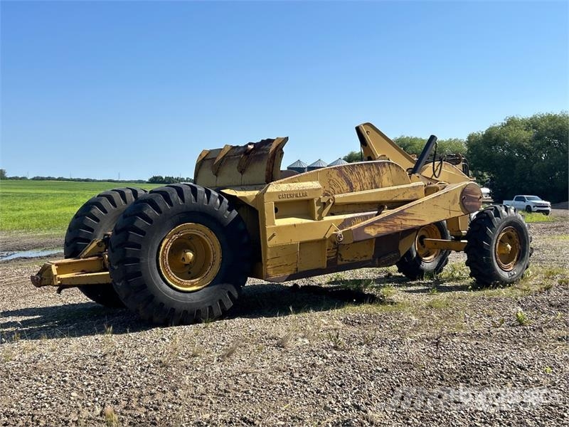 CAT 8C 4 Tire Hydraulic Pull Scraper Schaber