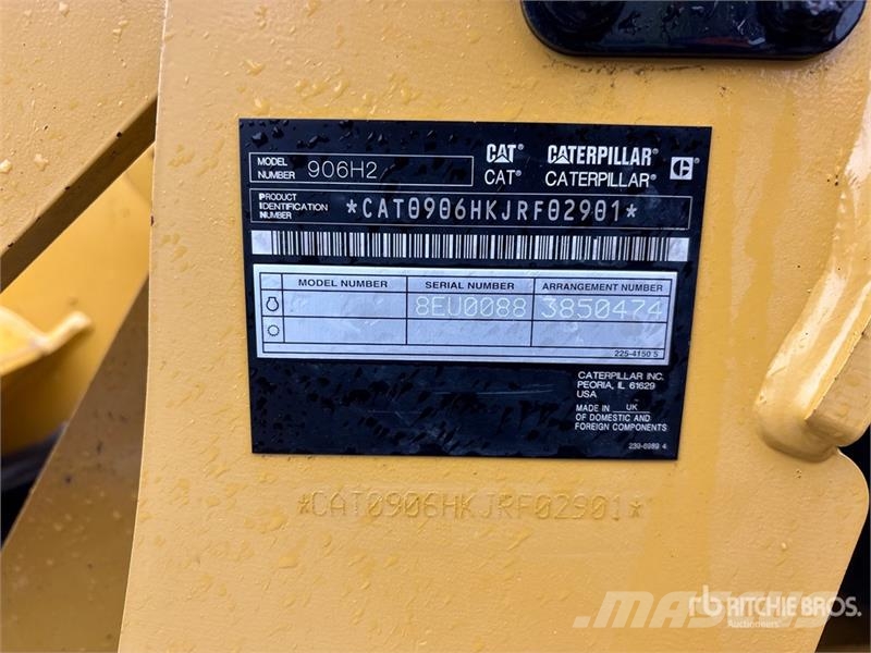 CAT 906H2 Wheel Loader Hjullastere