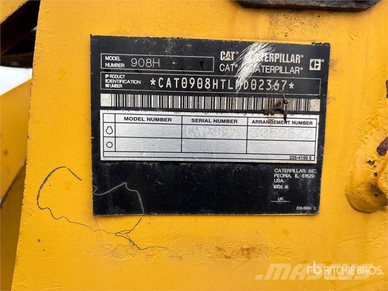 CAT 908H Cargadoras sobre ruedas