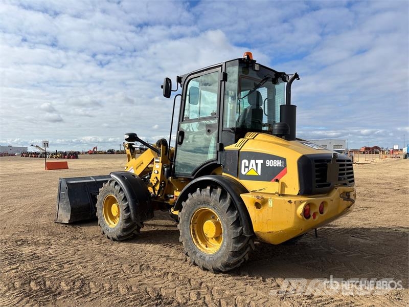 CAT 908H2 Wheel Loader Gumikerekes homlokrakodók