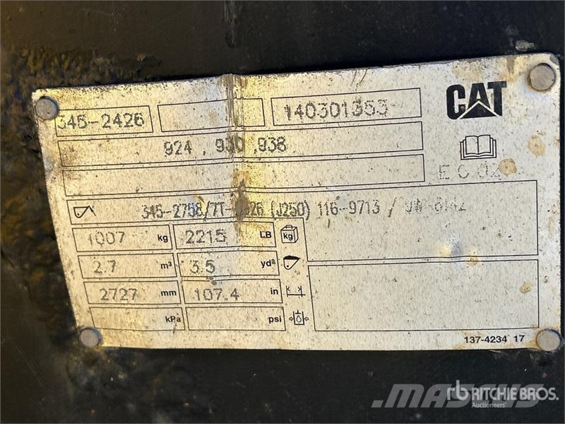 CAT 938 K Wheel Loader Radlader