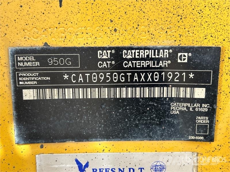 CAT 950G Series II Chargeuse sur pneus