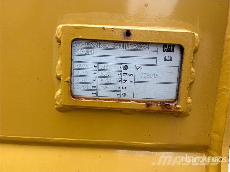 CAT 966 Wheel Loader Wielladers