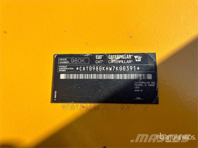 CAT 980K لوادر بعجل