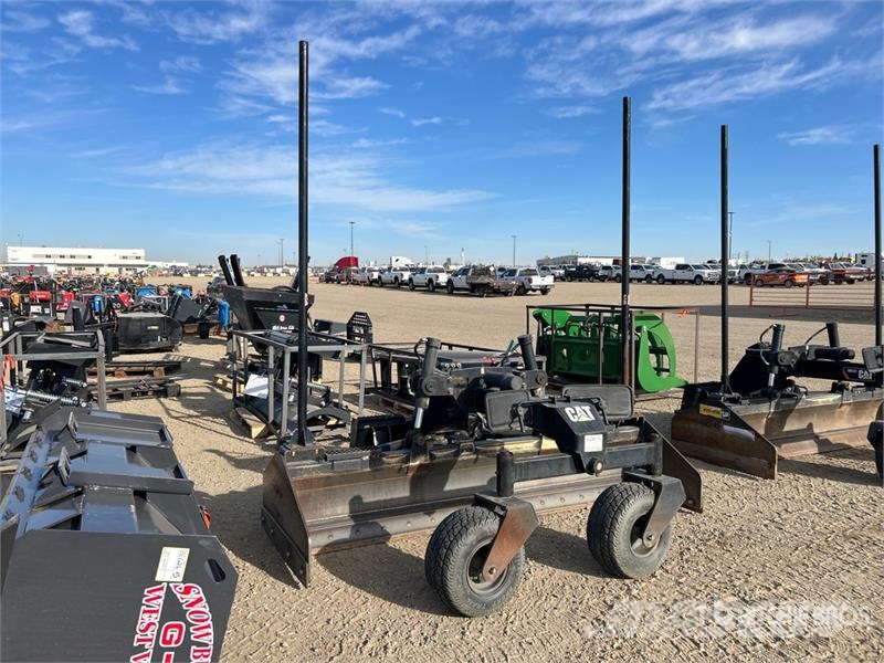 CAT BB124 96 in Skid Steer Box Blade Andre komponenter
