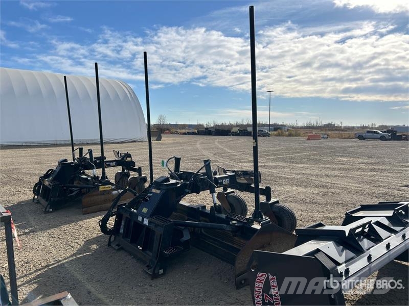 CAT BB124 96 in Skid Steer Box Blade Andre komponenter