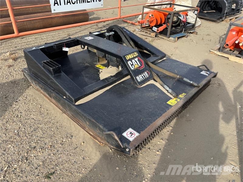 CAT BR118 73 in Skid Steer Brush Cutter Косачки за монтиране и теглене