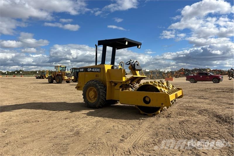 CAT CP433 Padfoot Drum Compactor Οδοστρωτήρες μονού κυλίνδρου