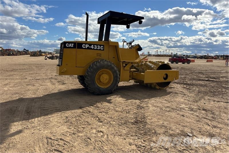 CAT CP433 Padfoot Drum Compactor Οδοστρωτήρες μονού κυλίνδρου