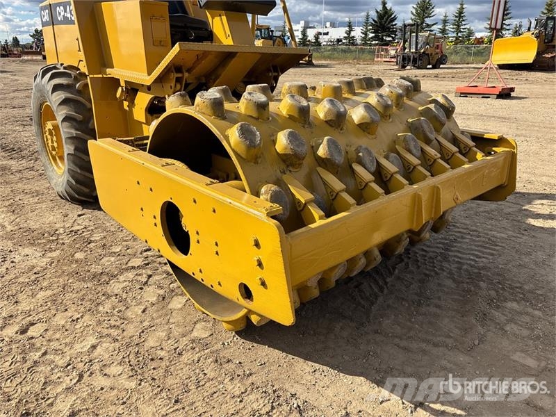CAT CP433 Padfoot Drum Compactor Οδοστρωτήρες μονού κυλίνδρου