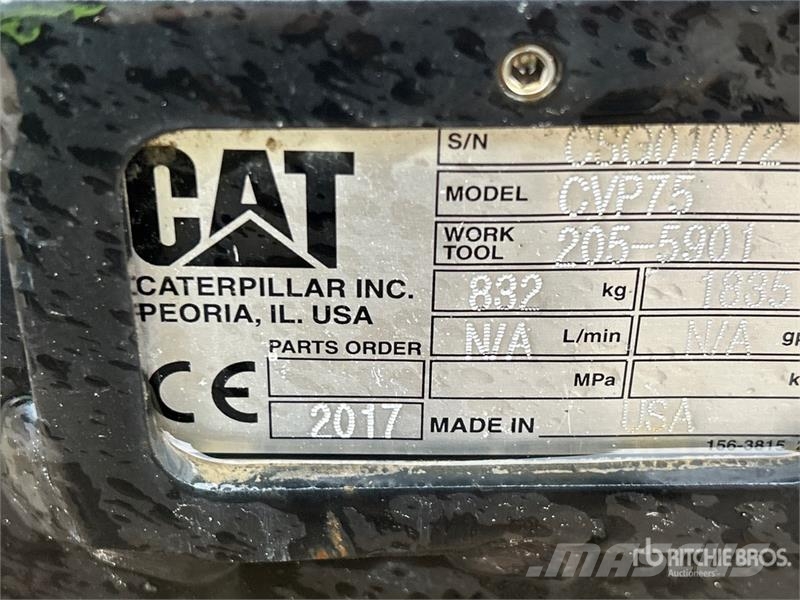 CAT CVP75 Vibratory Plate Compactor Vibrationsgeräte