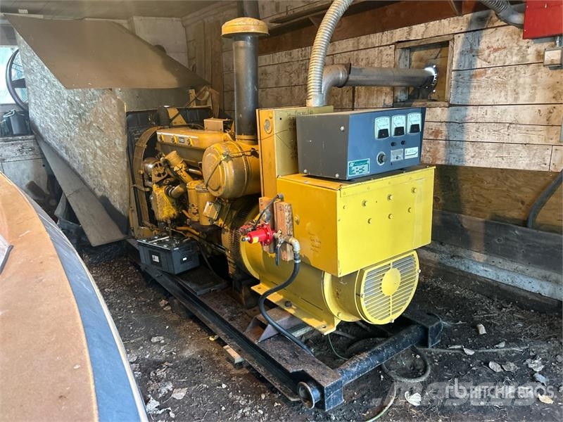 CAT D333 150 kW Skid-Mounted Generator Set Dizelski agregati