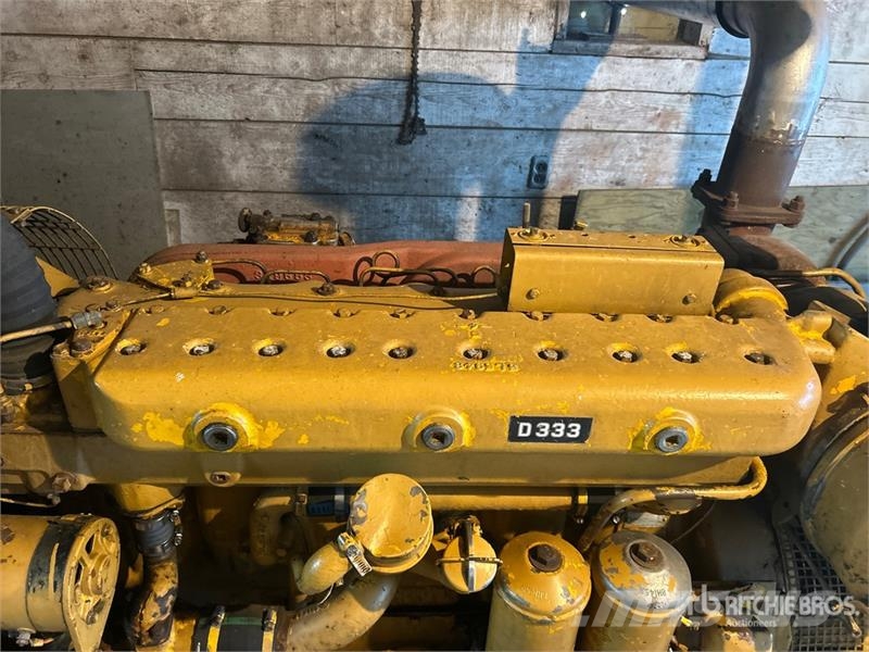 CAT D333 150 kW Skid-Mounted Generator Set Dizelski agregati