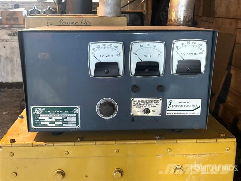 CAT D333 150 kW Skid-Mounted Generator Set Dizelski agregati