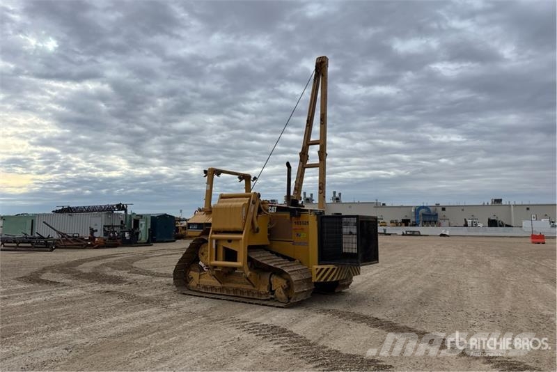 CAT D5M LGP Pipelayer w/ Midwestern M540 Conversion Cauruļvadu buldozeri