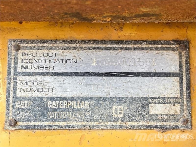 CAT D5M LGP Pipelayer w/ Midwestern M540 Conversion Cauruļvadu buldozeri