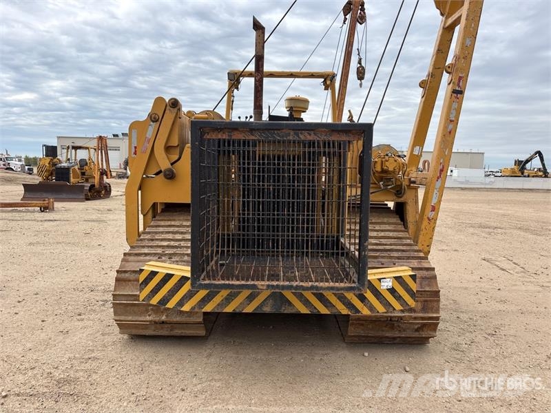CAT D5M LGP Pipelayer w/ Midwestern M540 Conversion Cauruļvadu buldozeri