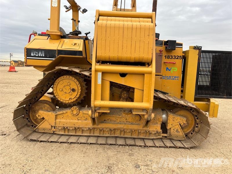 CAT D5M LGP Pipelayer w/ Midwestern M540 Conversion Cauruļvadu buldozeri