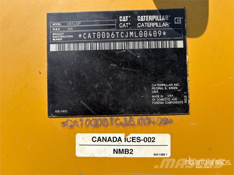 CAT D6T LGP Crawler Dozer Гусеничные бульдозеры