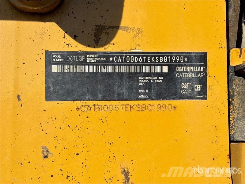 CAT D6TLGP Crawler Dozer (Inoperable) Bulldozer