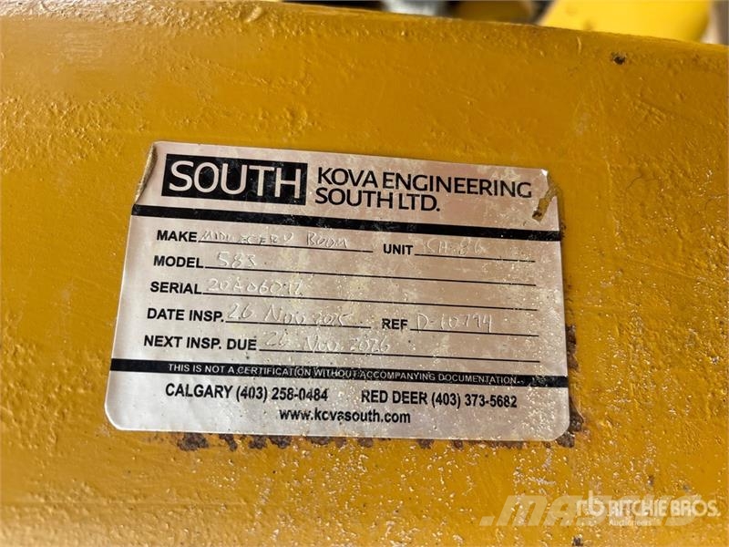 CAT D8K Pipelayer w/ 2005 Midwestern M583 Conversion Slagači cijevi