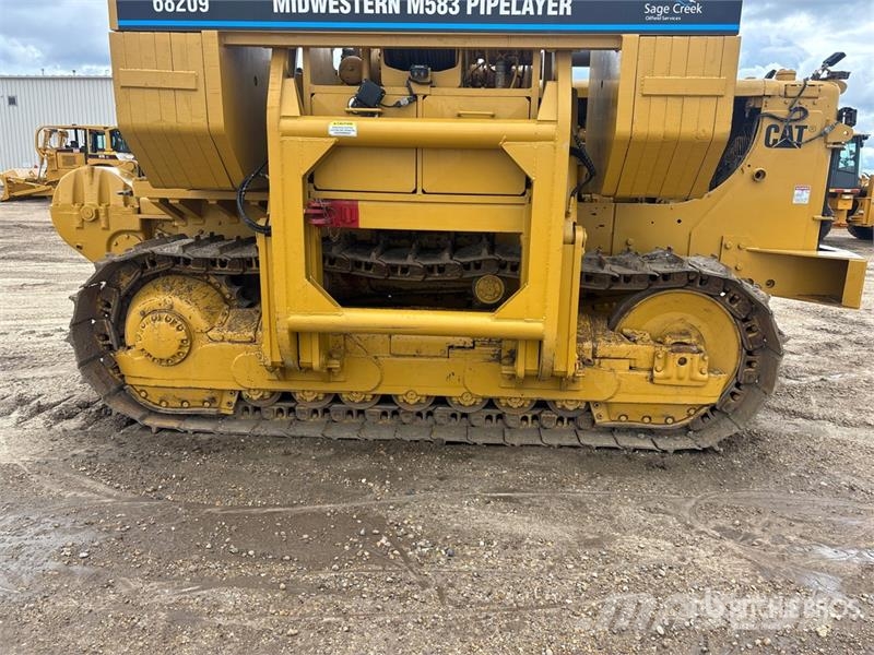 CAT D8K Pipelayer w/ 2005 Midwestern M583 Conversion Slagači cijevi