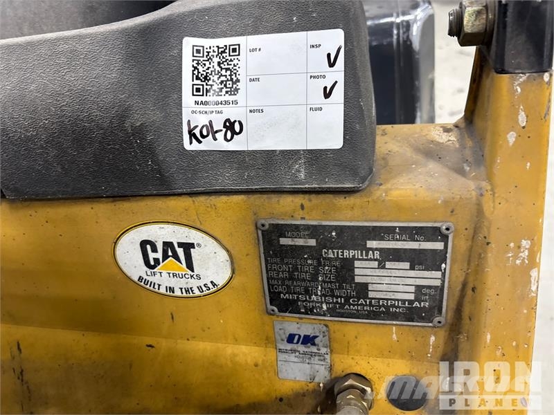 CAT GC25 5000 lb Forklift Інше