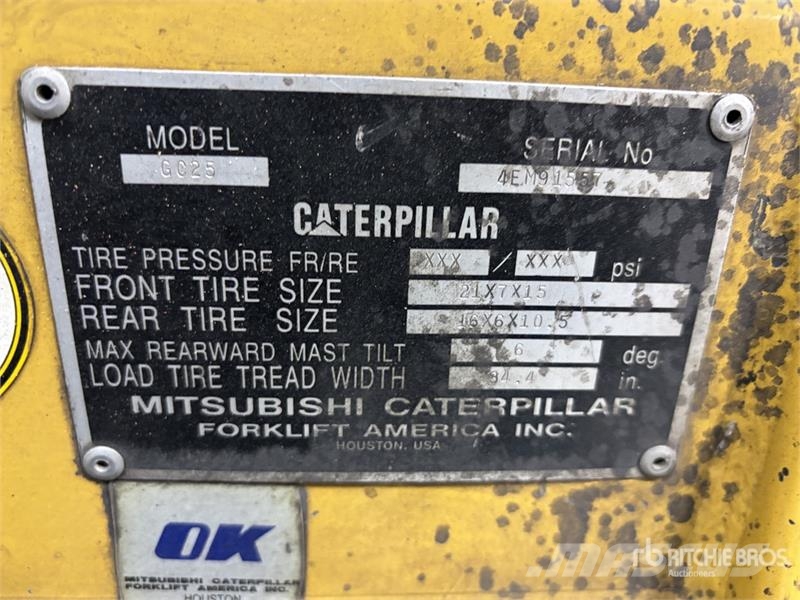 CAT GC25 Forklift Carrelli elevatori-Altro