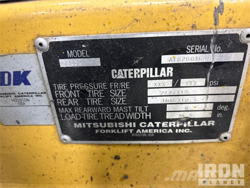 CAT GC25K Інше