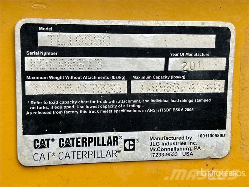 CAT TL1055C Teleskopski viličarji