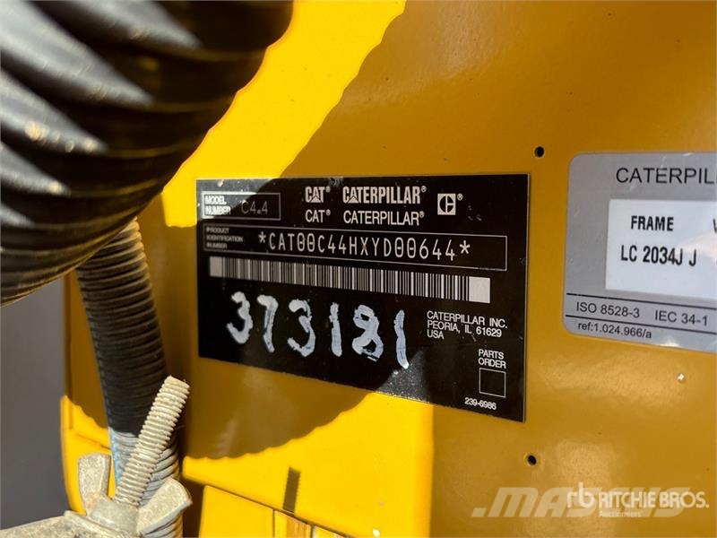 CAT XQ60-4 60 kW Mobile Generator Set (Inoperable) Générateurs diesel