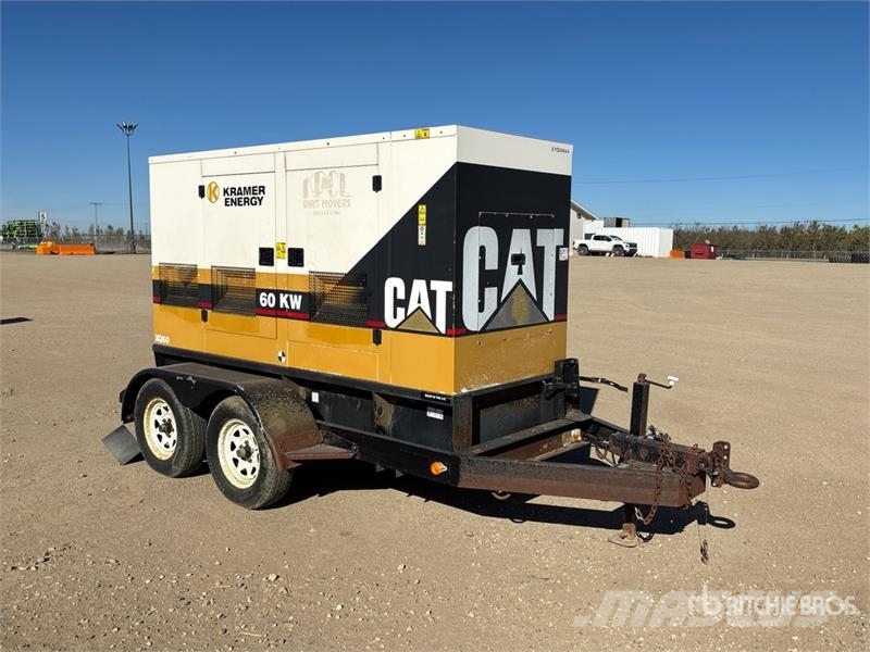 CAT XQ60-4 60 kW Mobile Generator Set (Inoperable) Générateurs diesel