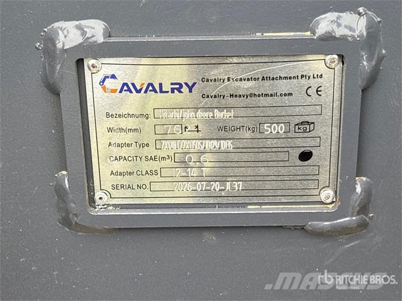  CAVALRY WBZX/JD14-762 30 in Q/C Digging Excavator  Cucharones
