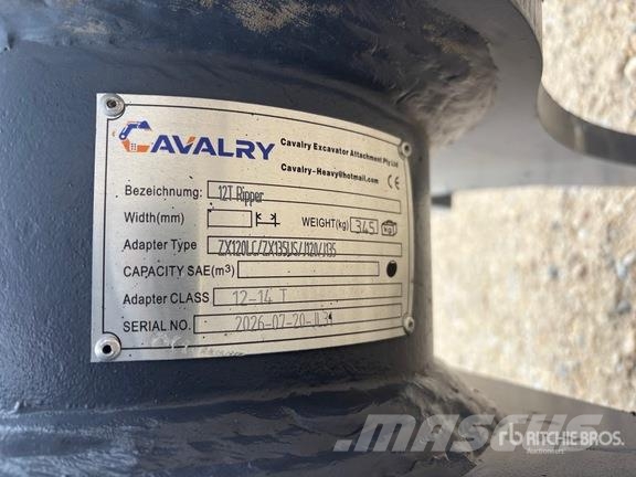  CAVALRY WRZX/JD12-14 Q/C Excavator Ripper - Fits 1 Scarificateur