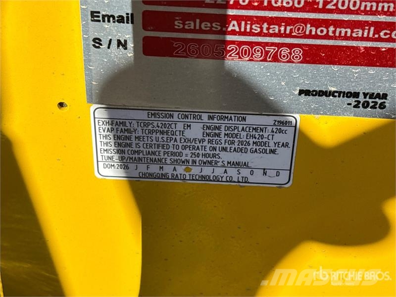  CD25,CDW25 Mini Crawler Dumper (Unused) عربات نقل قلابة للمواقع