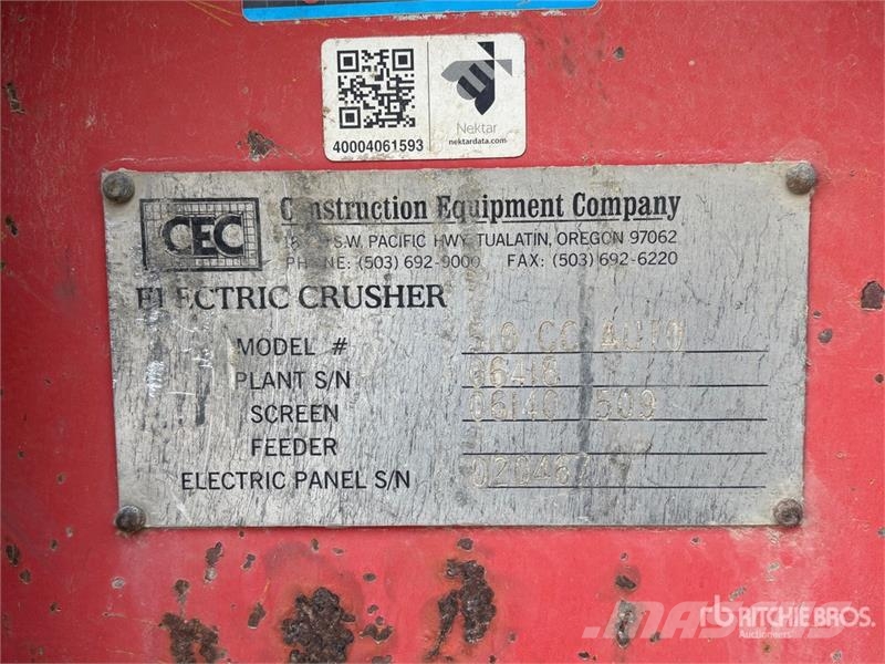 CEC 510 Portable Cone Crushing Plant Pulverisierer