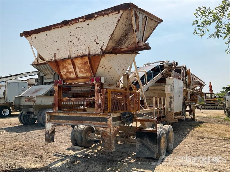 Cedarapids Portable Screen Plant Machacadoras