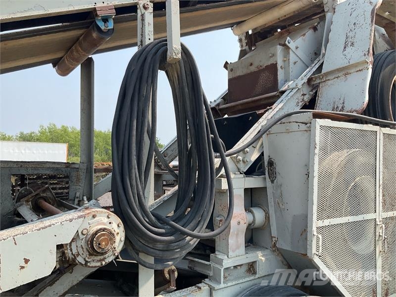 Cedarapids Portable Triple Roll Crusher Knusere - anlæg