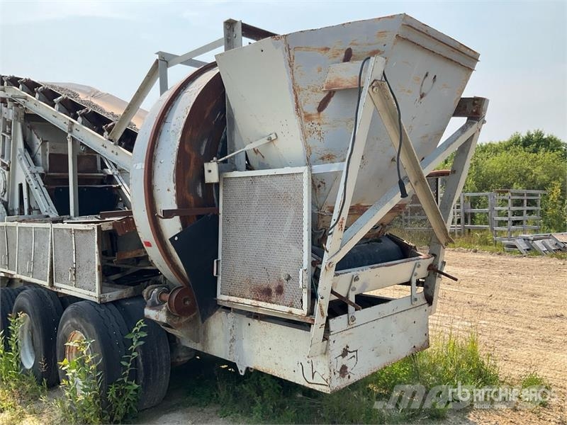 Cedarapids Portable Triple Roll Crusher Knusere - anlæg