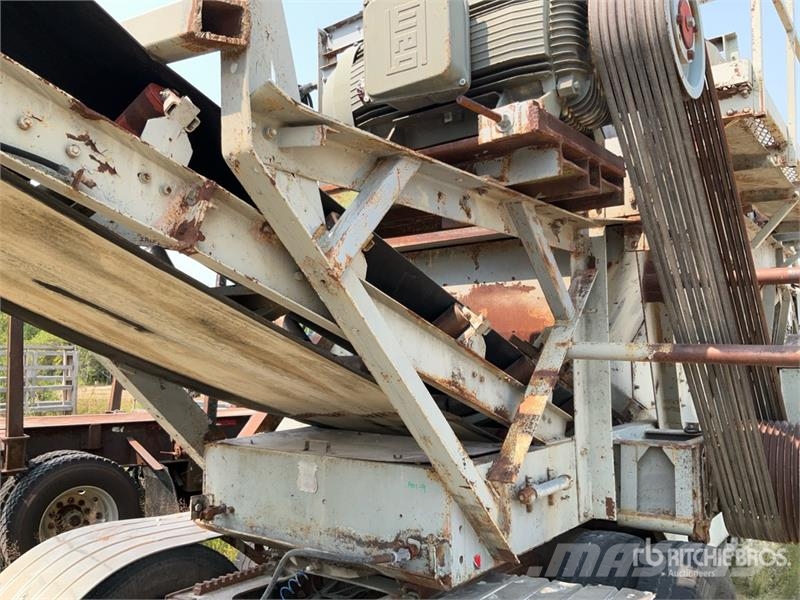 Cedarapids Portable Triple Roll Crusher Knusere - anlæg
