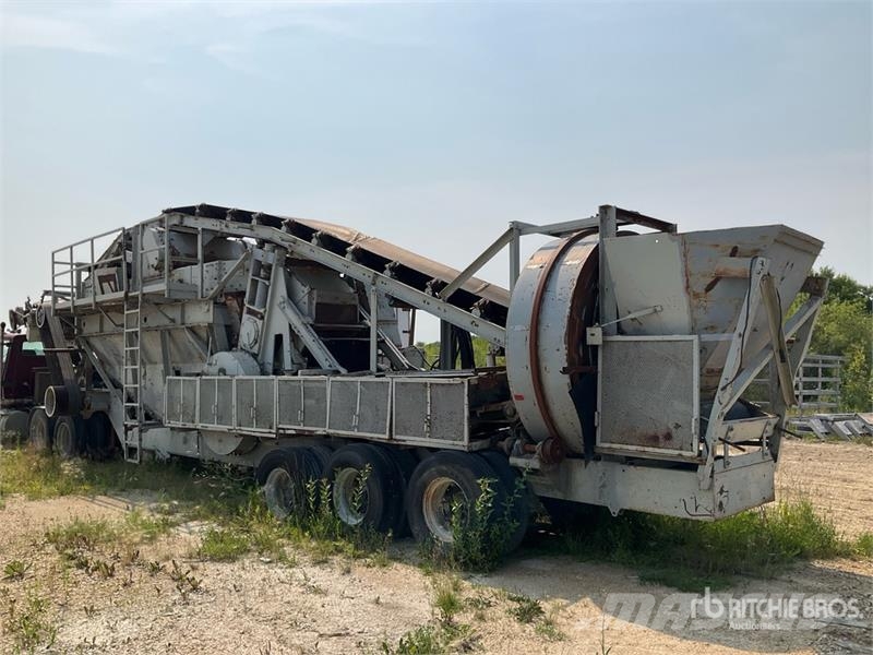 Cedarapids Portable Triple Roll Crusher Knusere - anlæg