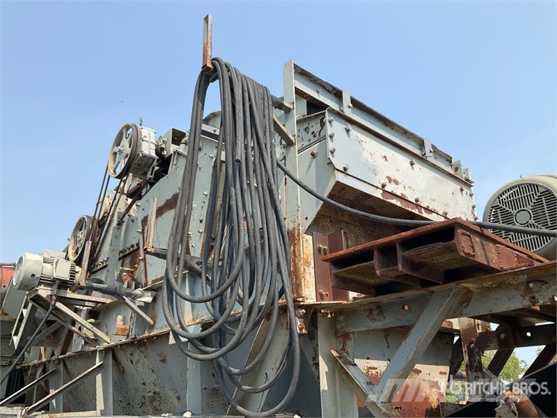 Cedarapids Portable Triple Roll Crusher Knusere - anlæg