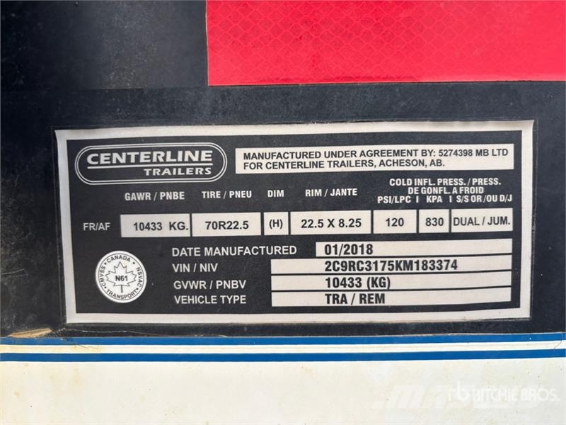 Centreline S/A Booster Axle Altri rimorchi