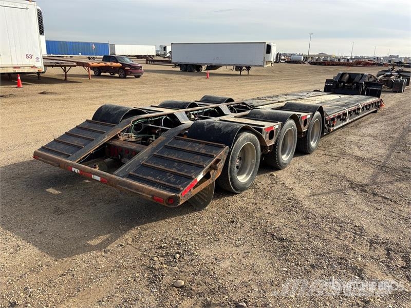 Centreline Shallow Drop 55T Tri/A Lowboy Trailer Mélybölcsős