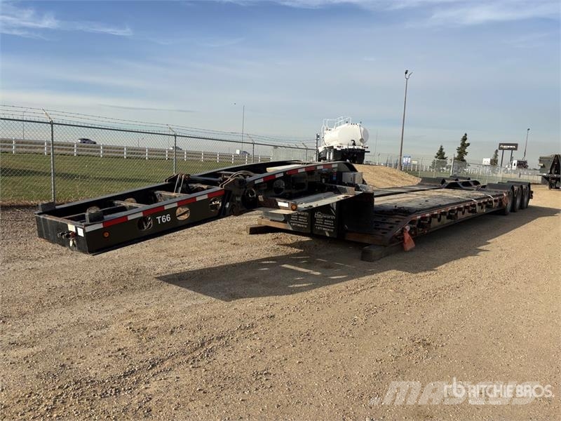 Centreline Shallow Drop 55T Tri/A Lowboy Trailer Mélybölcsős