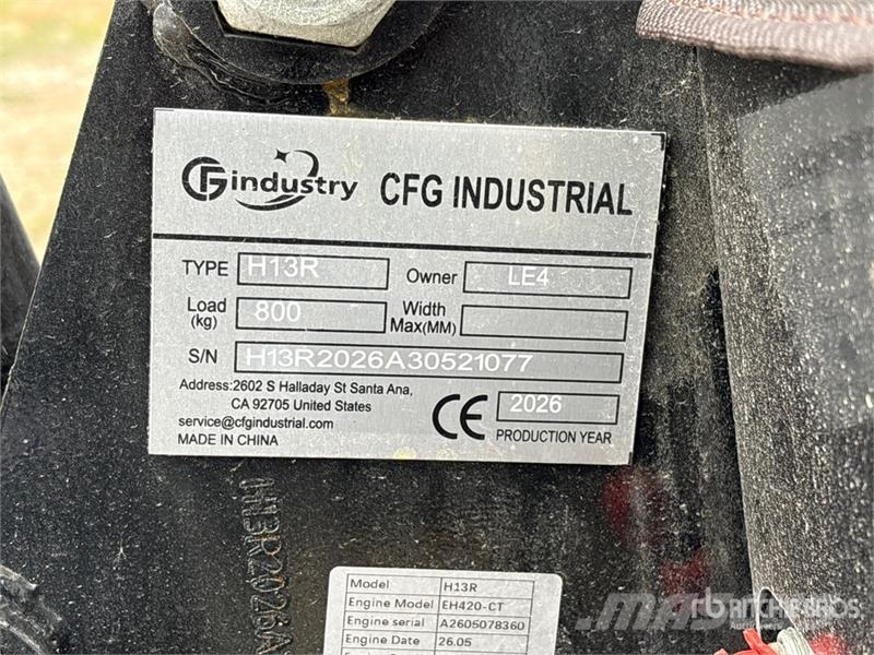 CFG H13R Εκσκαφάκι (διαβολάκι) < 7t